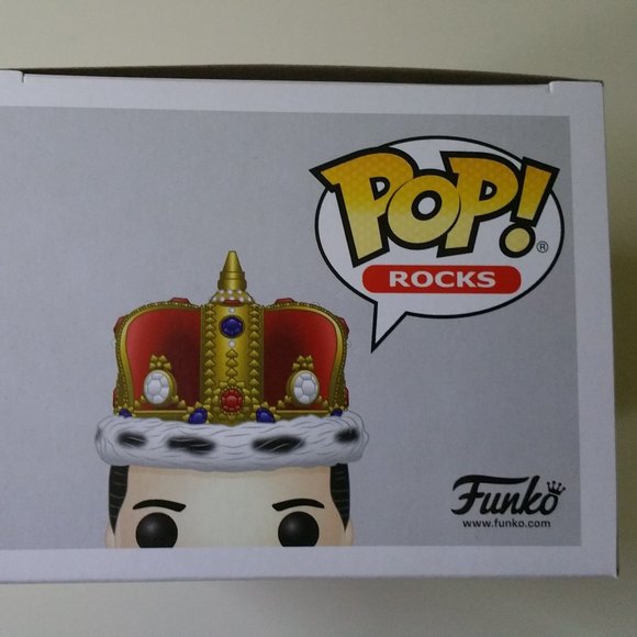 Funko Pop! Rocks: Freddie Mercury King #184 - Picture 15 of 16